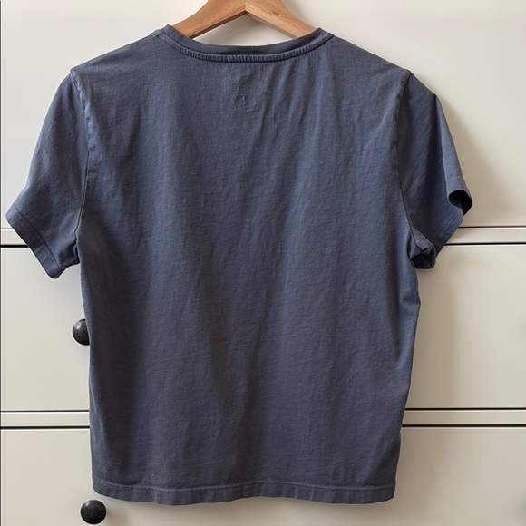 Everlane Slate Blue Organic Cotton Tee - Picture 4 of 4